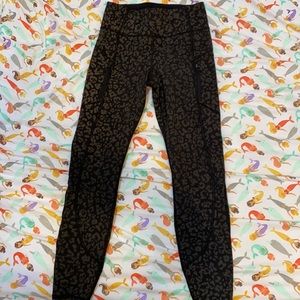 Athleta Ranier Reflective Print Tight